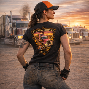 AINT NO PRINCESSES OUT HERE TSHIRT