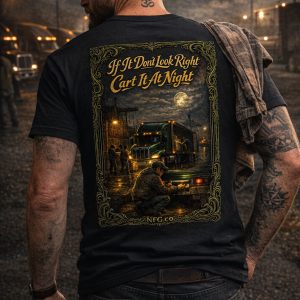 IF IT DONT LOOK RIGHT CART IT AT NIGHT TSHIRT
