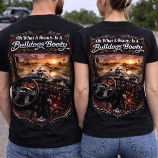 OH WHAT A BEAUTY BULLDOG BOOTY TSHIRT