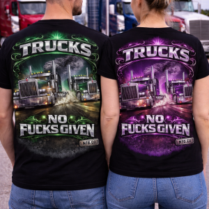 TRUCKS NO FUCKS GIVEN TSHIRT
