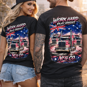 WORK HARD PLAY HARDER TSHIRT